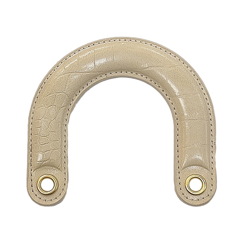 Tay Cầm Hành Lý Bằng Da PU Nhân Tạo Hình Chữ U DIY