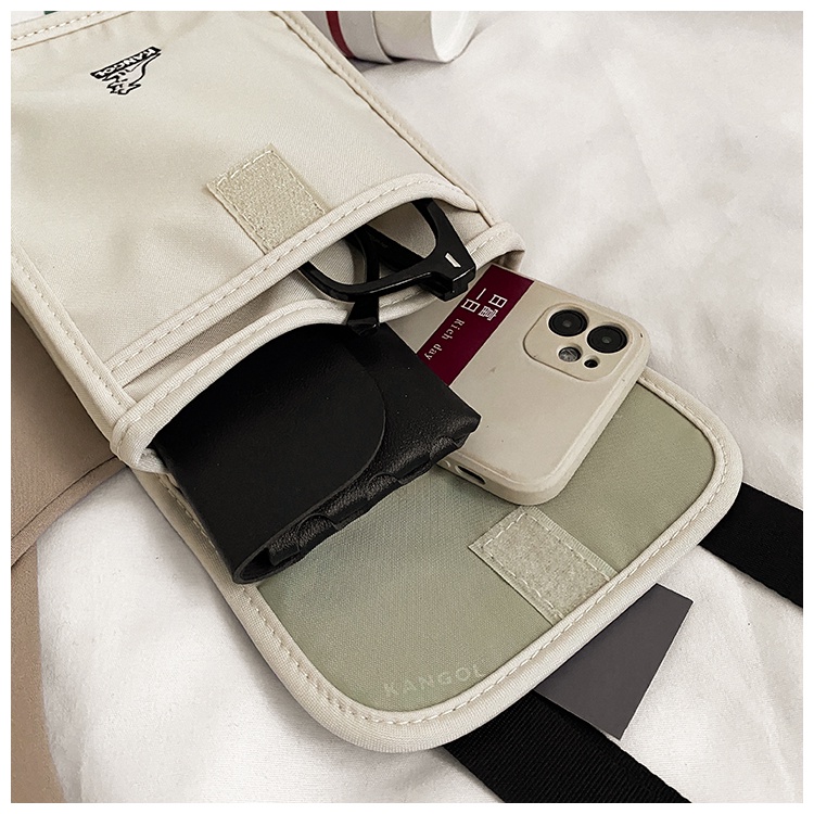 Túi Đeo Chéo Ngực Chống Mòn KANGOL6536 Thời Trang Cho Nam