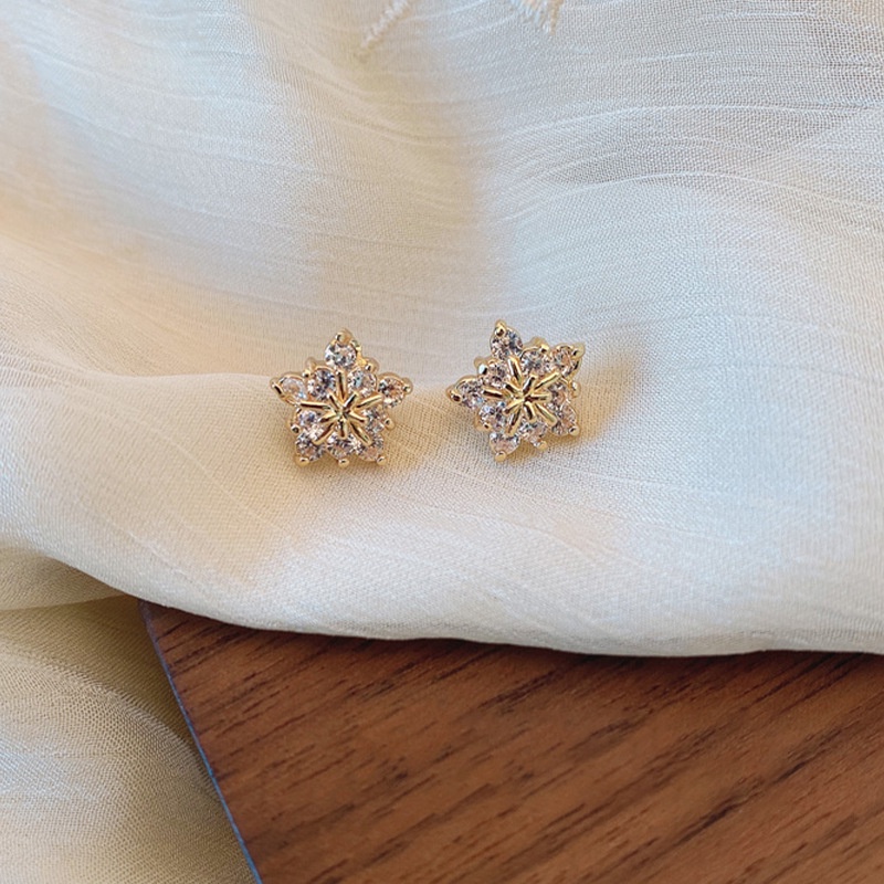 Bông Tai Mạ Bạc 925 Thiết Kế Đơn Giản Thời Trang