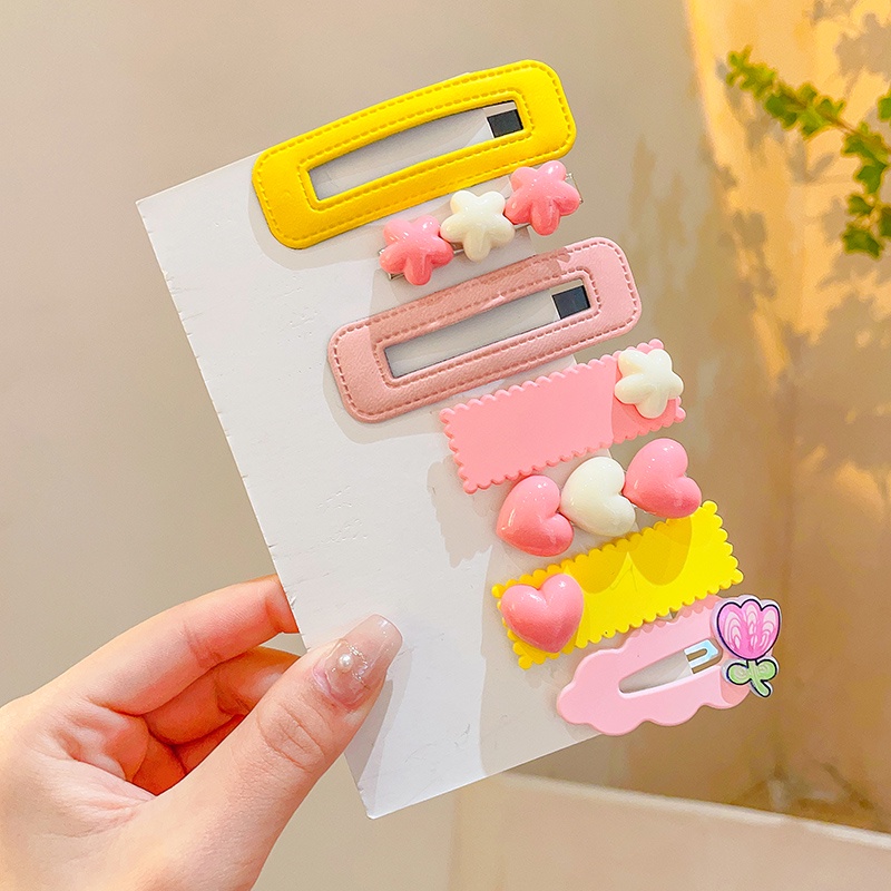 Kẹp Tóc Lượn Sóng Màu Sắc Kẹo Ngọt Xinh Xắn Cho Bé Gái