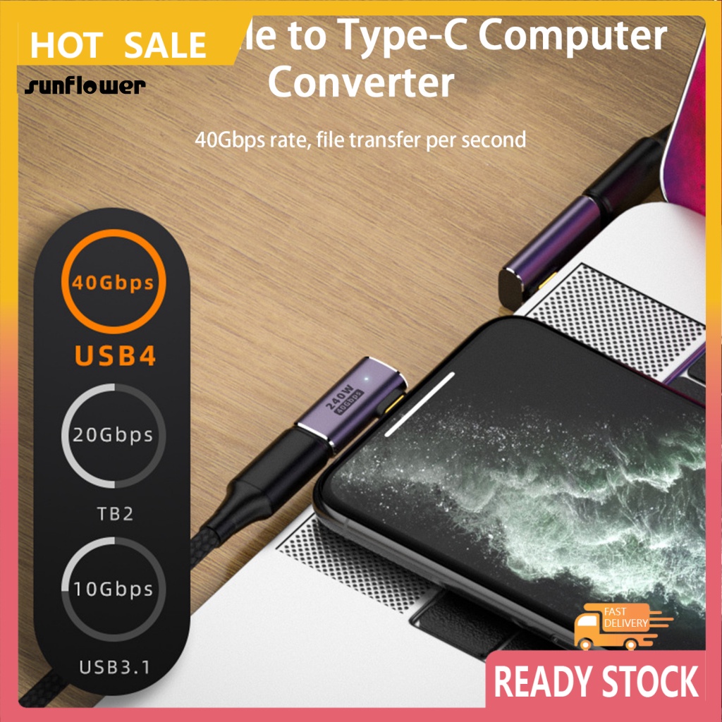 Bộ Chuyển Đổi Đầu Ra Type-C Sang Type-C Mini Di Động Tiện Dụng Cho Điện Thoại Văn Phòng