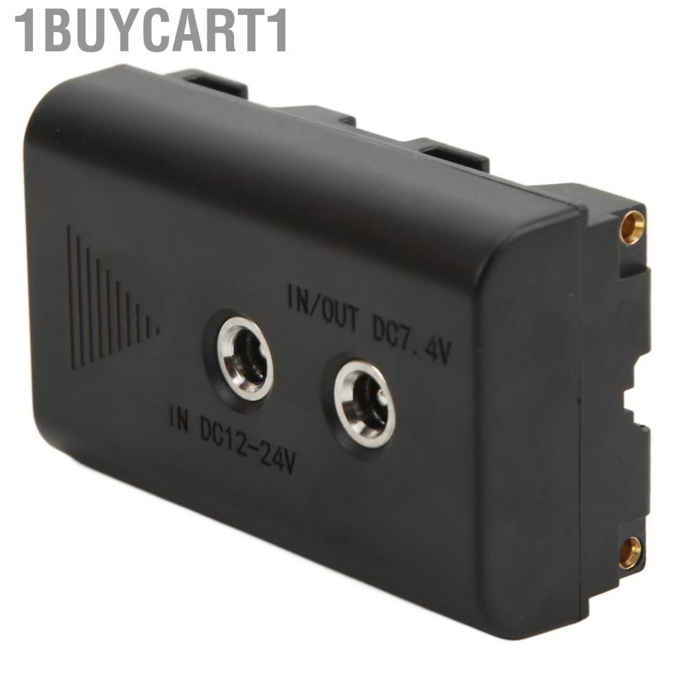 1buycart1 NP‑F550 Camera Dummy Battery With DC Elbow Cable For  Light