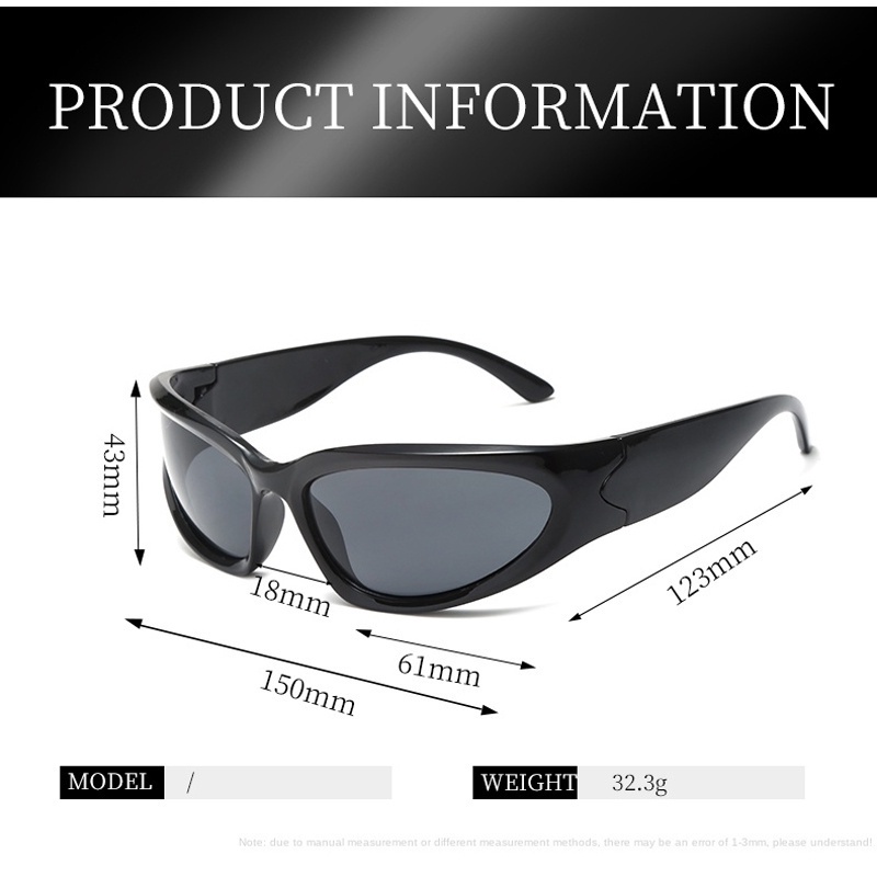 Kính Chống Nắng Phong Cách Hip Hop Đường Phố Sang Trọng Thời Trang 2022