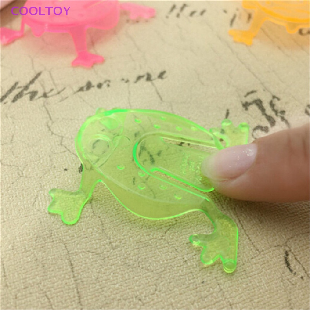 Cooltoy Set 10 Đồ Chơi Ếch Nhảy Vui Nhộn Cho Tiệc Sinh Nhật Trẻ Em