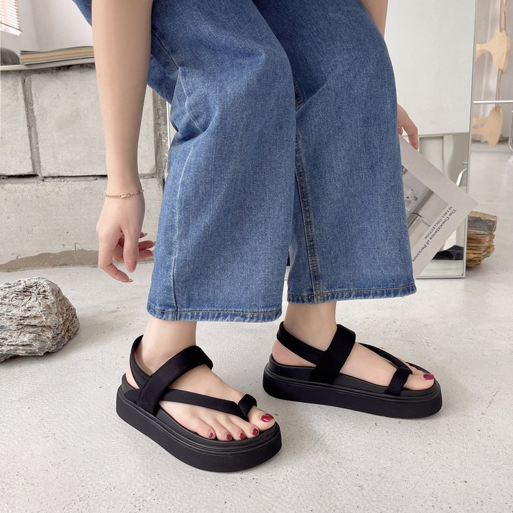 [Đế 5P] Giày sandal xỏ ngón MITARY 2022 đế 5cm thời trang - dép quai hậu hot trend 2022