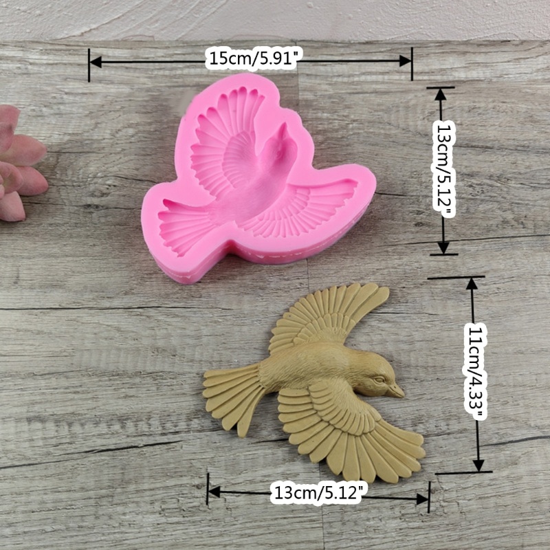 [CH *] Khuôn Silicone Hình Động Vật Nhỏ Dán Tường Trang Trí Trong Nhà / Nhà Ở