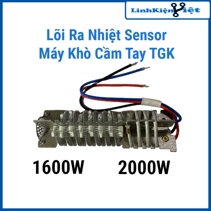 Lõi ra nhiệt sensor cho máy khò cầm tay TGK 220V công suất 1600W/2000W