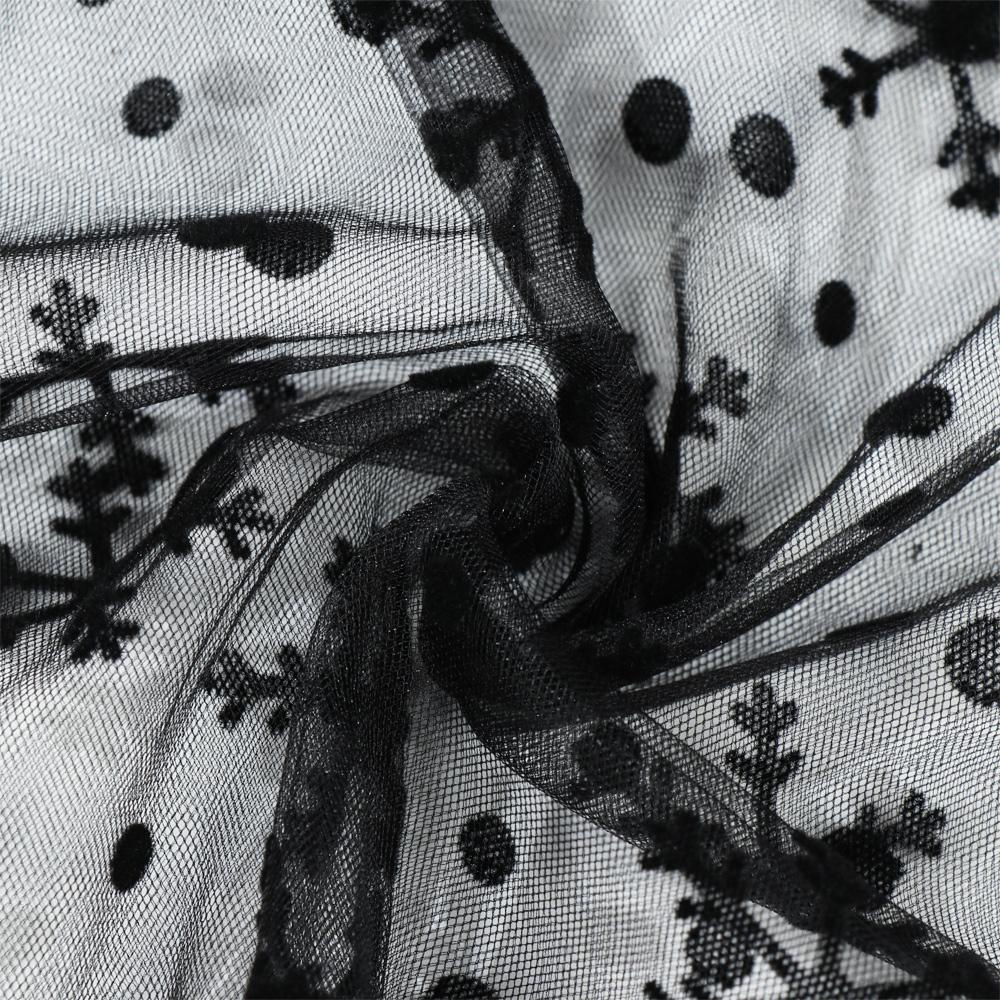 1 Áo Lưới Phối Ren Không Đường May Gợi Cảm Hợp Thời Trang