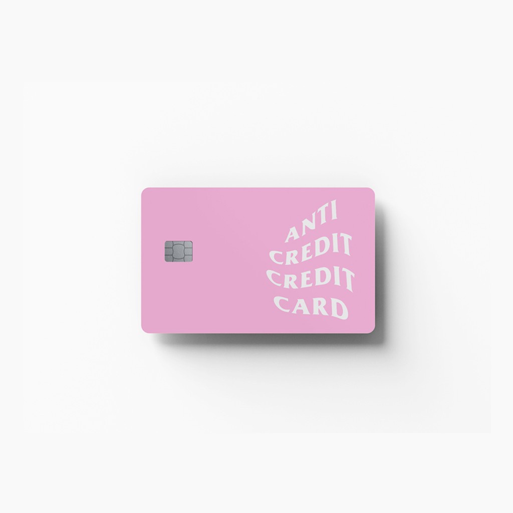 Skin Card, ATM Chủ Đề ANTI CLUB  | Miếng Dán Thẻ ATM, Thẻ Chung Cư Trang Trí - Chống Nước