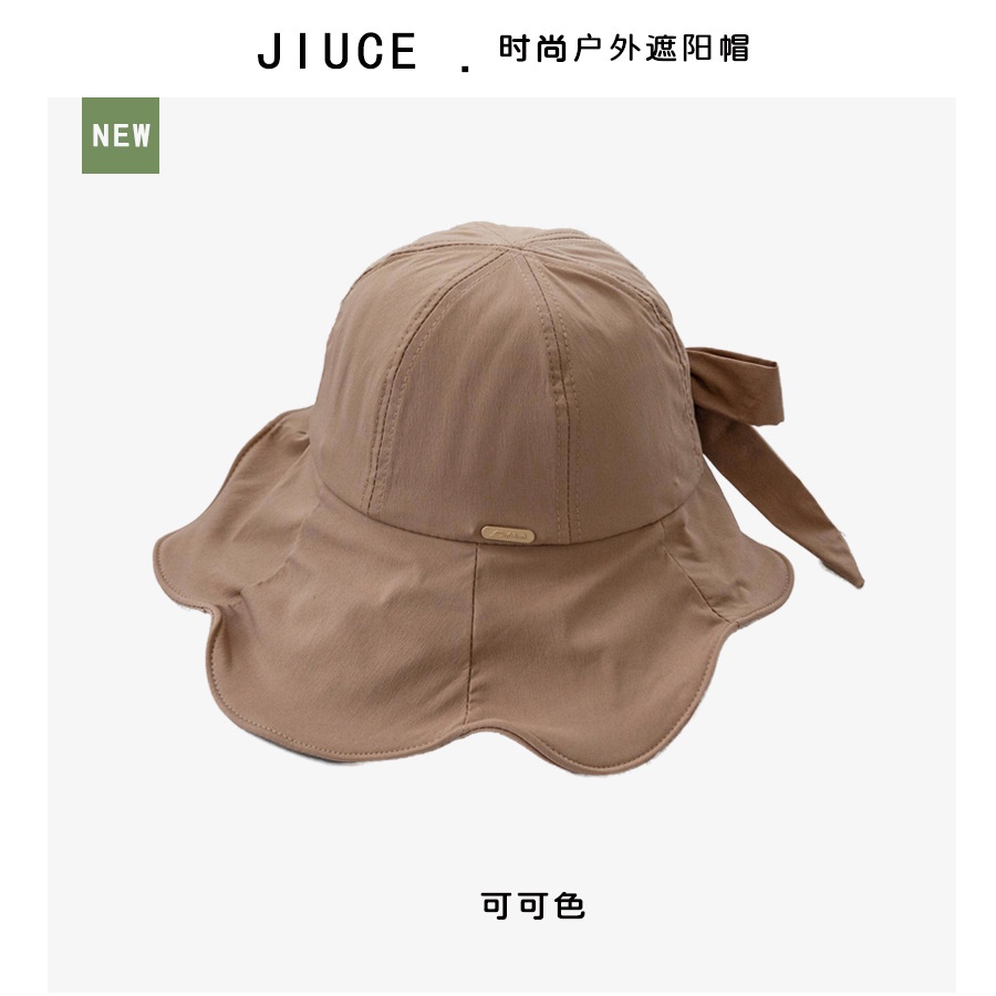 Mũ Bucket Rộng Vành Che Nắng Thời Trang Cho Nữ