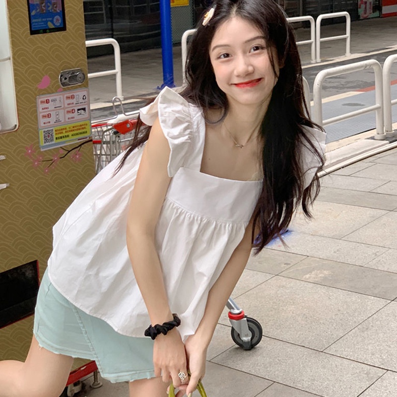 IELGY Áo Sơ Mi Tay Dài Phong Cách Pháp Ngọt Ngào Cao Cấp Thời Trang Cho Nữ