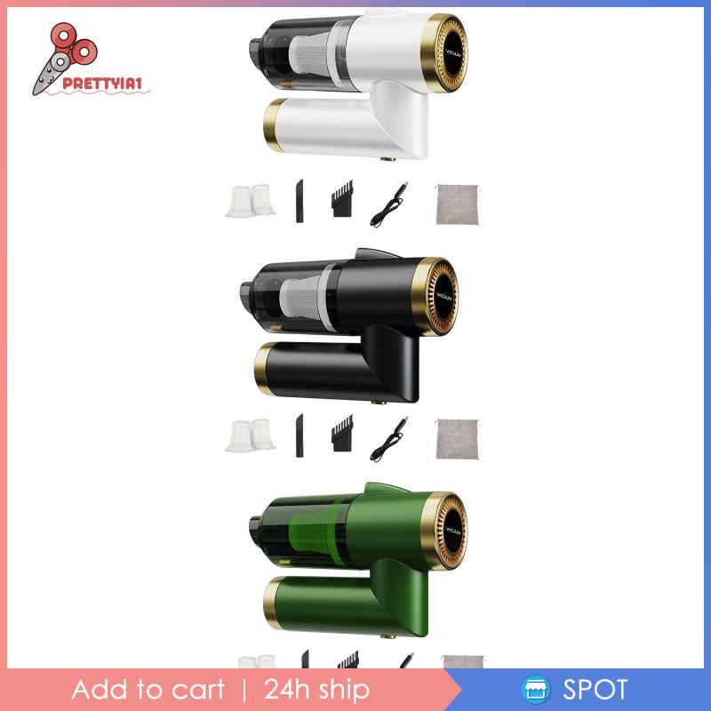 Máy Hút Chân Không Cầm Tay Prettyia1 9000PA Công Suất Cao Di Động Có Giác Hút Cho Ghế Sofa Xe Hơi