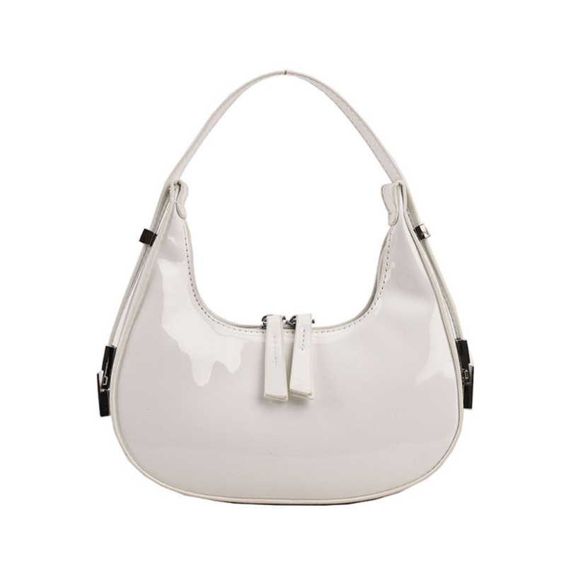 Túi đeo dưới cánh tay Bằng Da PU Hình Mặt Trăng Dành Cho Nữ