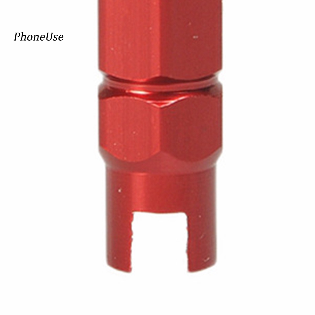 1 Bộ Lõi Van Bằng Kim Loại Cứng Gọn Nhẹ Cho Xe Đạp