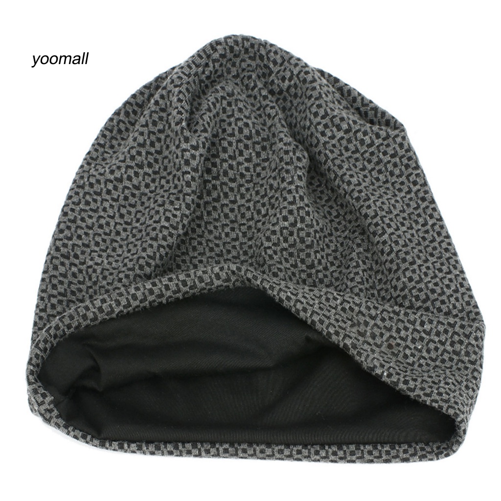 Mũ Beanie Trùm Đầu Giữ Ấm Mùa Đông Thoải Mái Co Giãn Tốt Một Kích Thước Cho Nam Nữ
