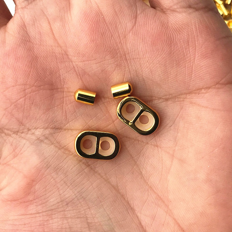 Khóa Dây Cao Su 8 Sợi Cỡ Lớn 3mm2mm Có Thể Điều Chỉnh Dùng Làm Trang Sức diy Vòng Đeo Tay Dây Bện Thủ Công Nhỏ Nhắn Cho Nữ