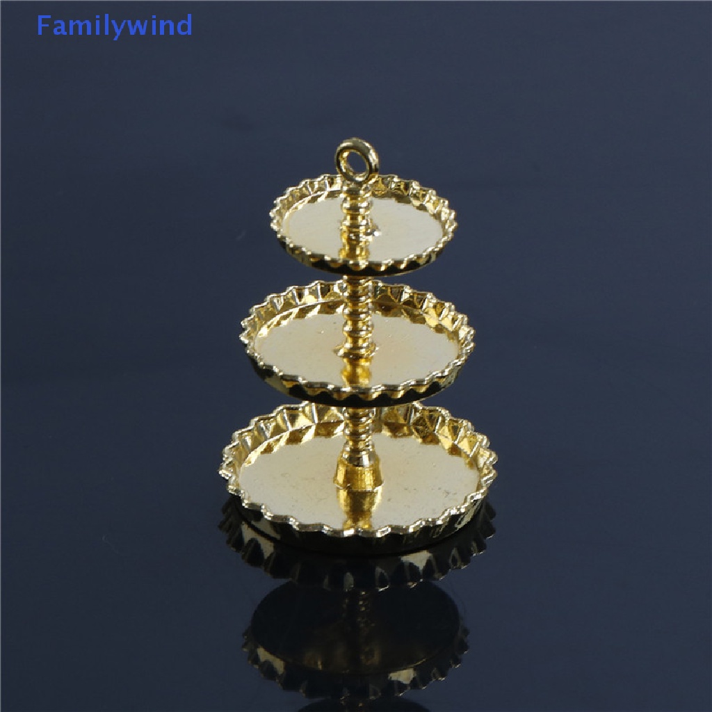 Mô Hình Kệ Đựng Bánh Tráng Miệng Mini Tỉ Lệ 1: 12 Trang Trí Nhà Búp Bê