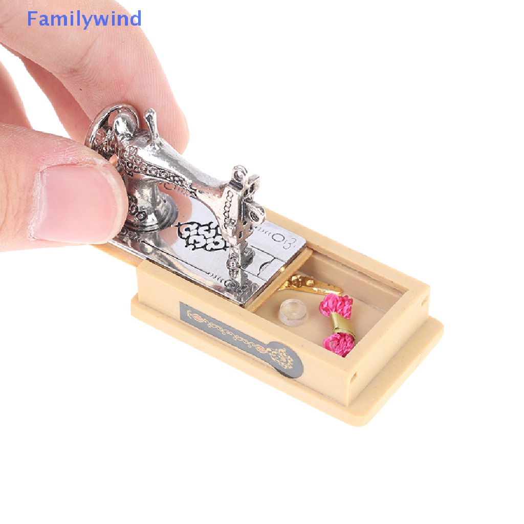 Mô Hình Máy May 1: 12 Trang Trí Nhà Búp Bê