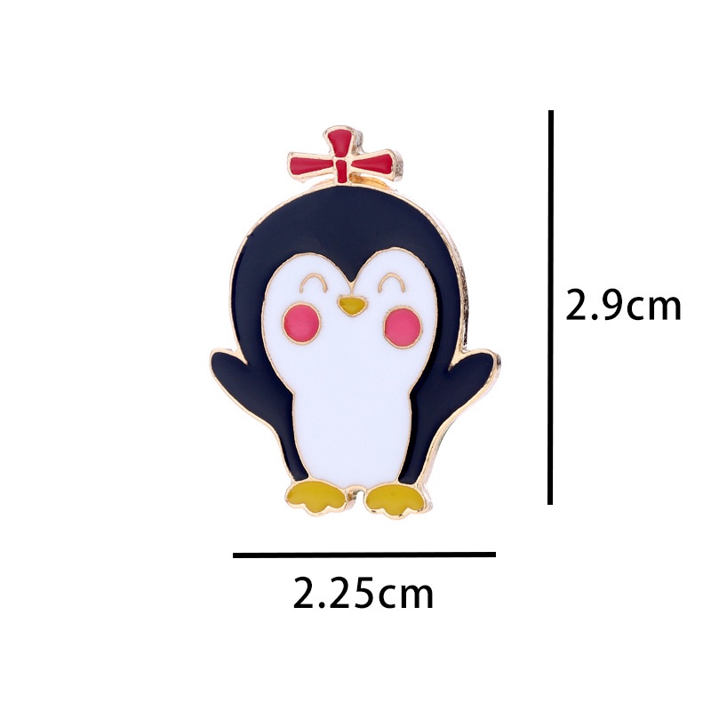 Huy Hiệu Cài Áo Hình Động Vật Hoạt Hình Sáng Tạo