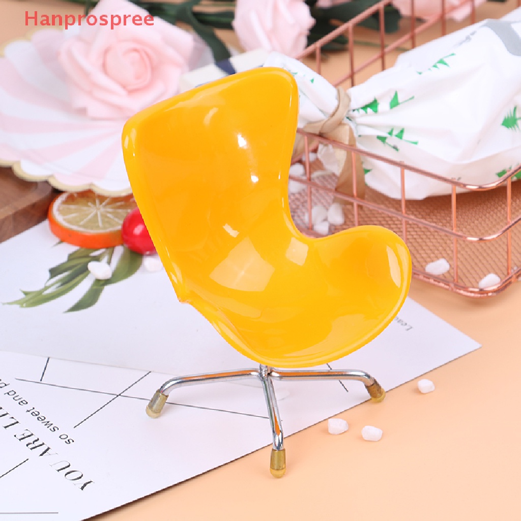 1 Mô Hình Ghế Nội Thất Trang Trí Nhà Búp Bê Tỉ Lệ 1 / 6