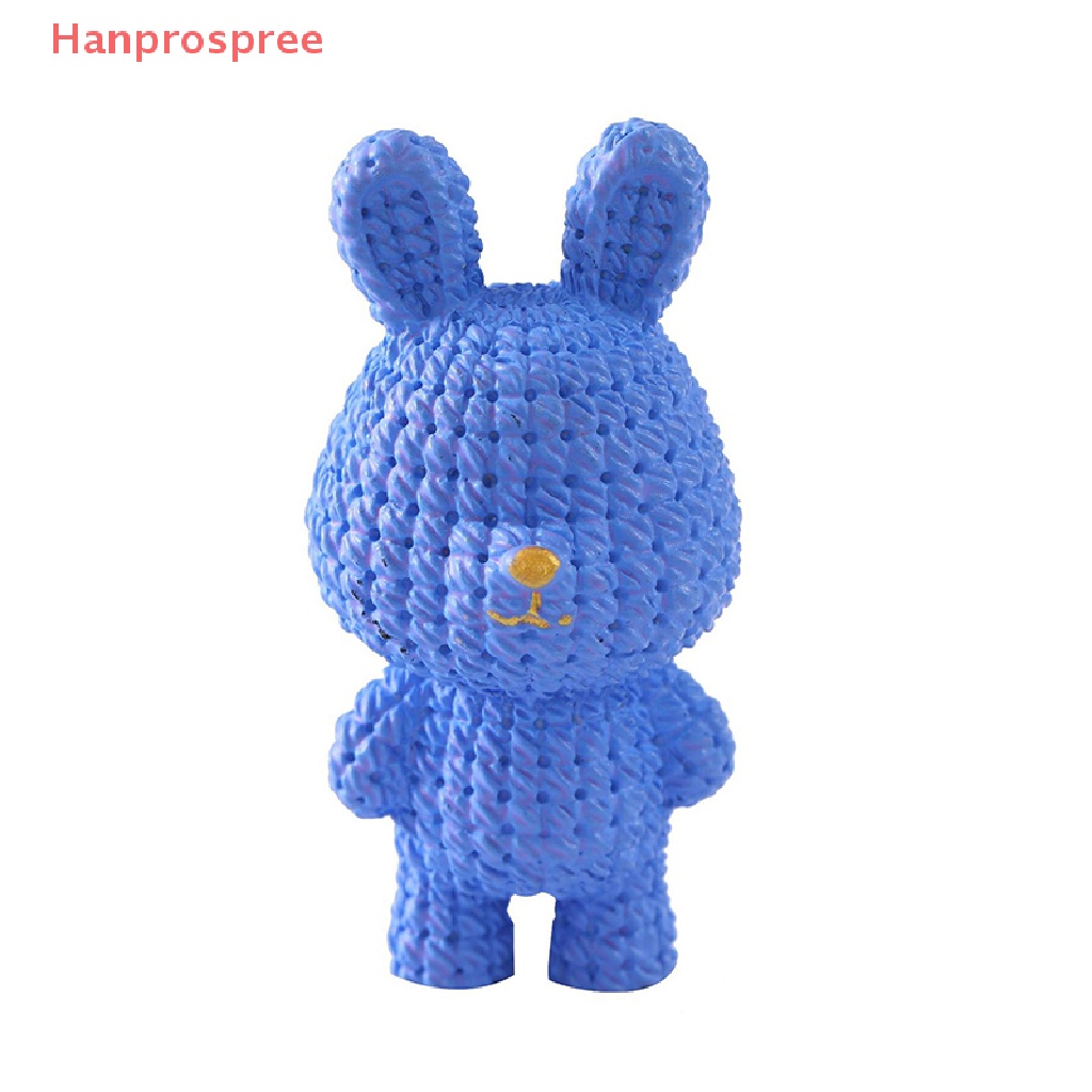 1 Đồ trang trí Thỏ Trang Trí Tiểu Cảnh Năm Mới Tỷ Lệ 1: 12