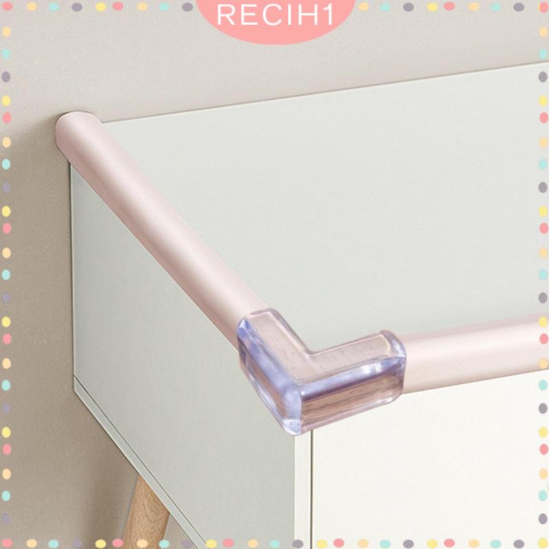 Set 4 Miếng Bọc Cạnh Bàn Nội Thất Trong Suốt Chống Va Chạm Bảo Vệ An Toàn Cho Bé