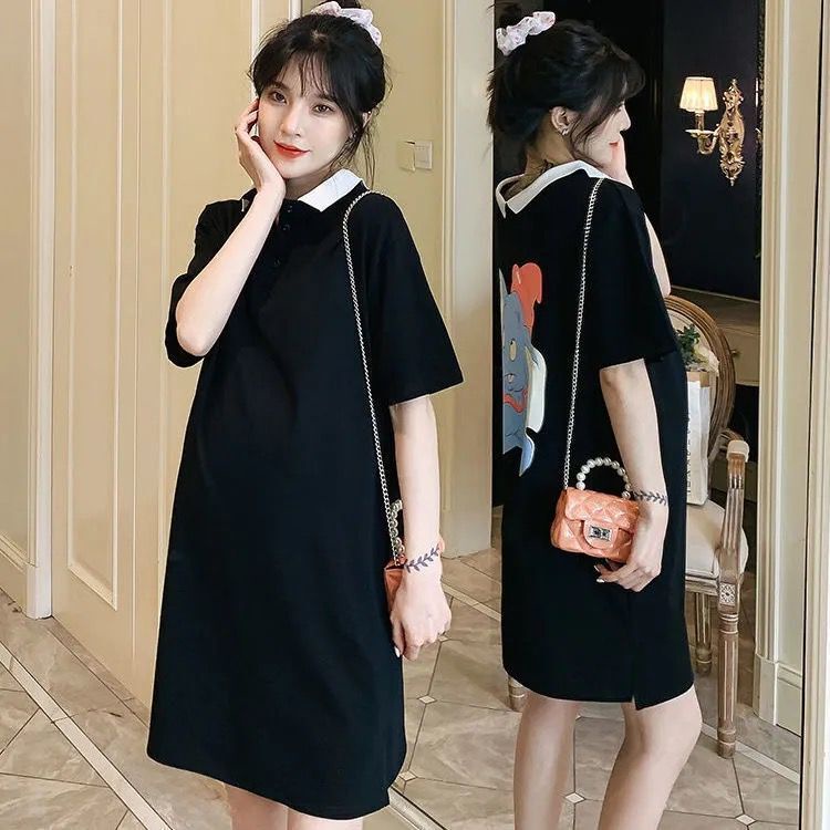 Đầm Mùa Hè Phong Cách Phương Tây Hợp Thời Trang Cho Phụ Nữ Mang Thai