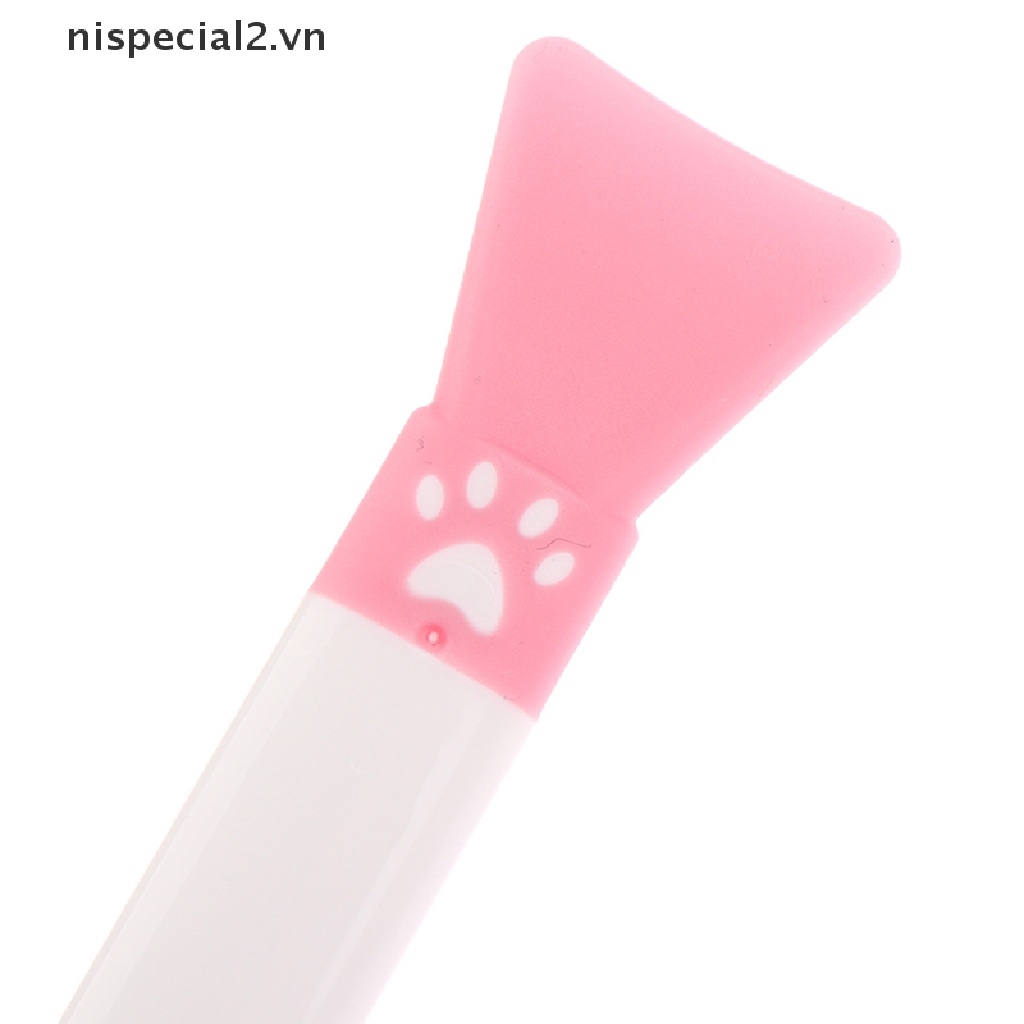 1 Cọ Trang Điểm Hai Đầu Bằng Silicon Chuyên Nghiệp