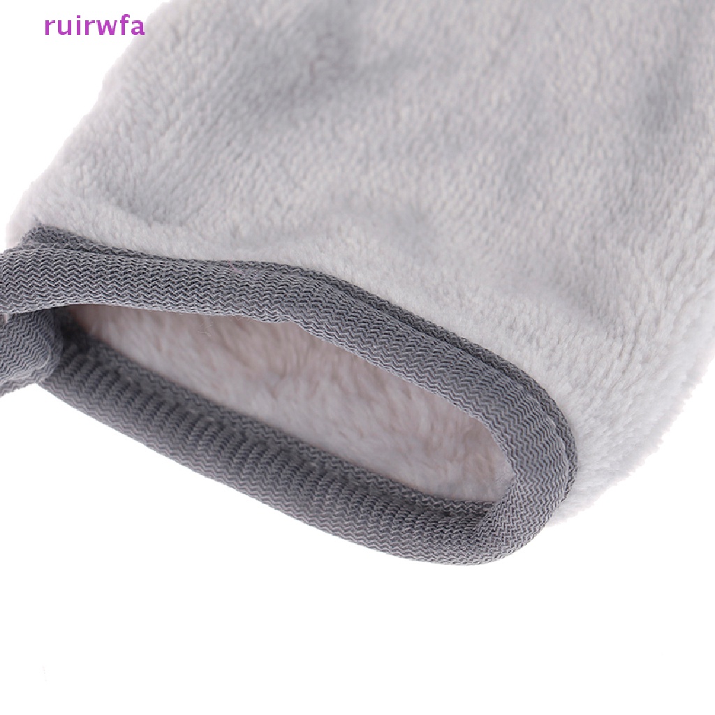 Găng Tay Tẩy Trang Bằng Sợi Microfiber Mềm Mại Làm Sạch Sâu Có Thể Tái Sử Dụng