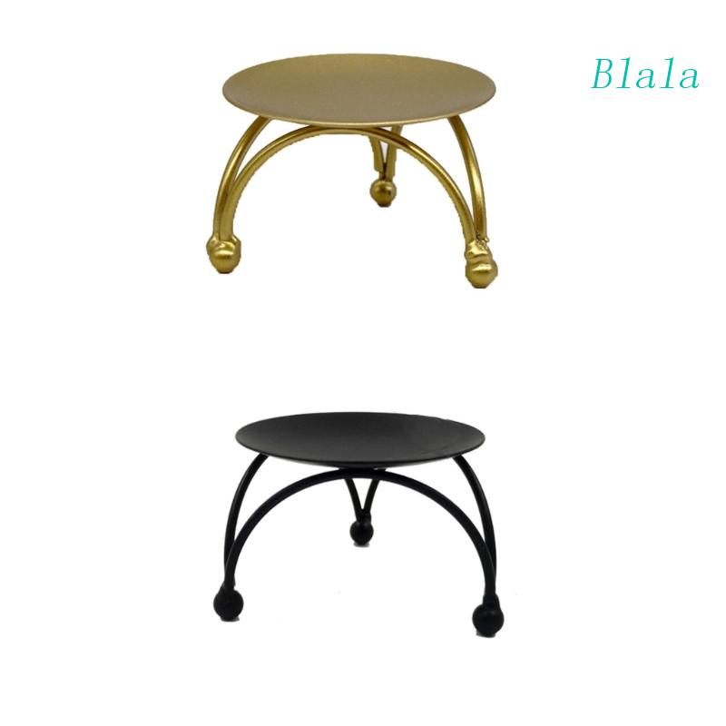 Giá Đỡ Đèn Cầy Hình Tròn Bằng Sắt Phong Cách Bắc Âu Độc Đáo Trang Trí Nhà Cửa / Tiệc Cưới
