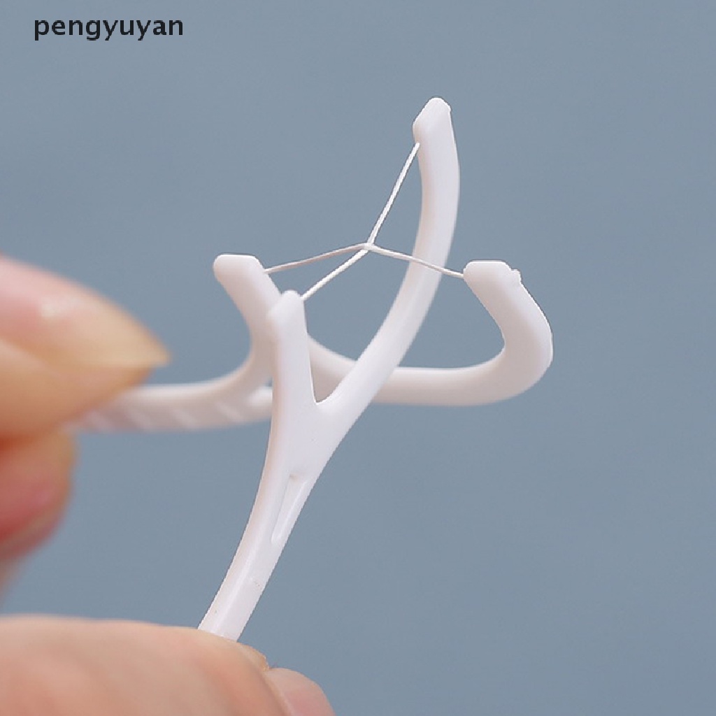 Hộp 50 / 100 Tăm Chỉ Dùng Một Lần Tiện Dụng