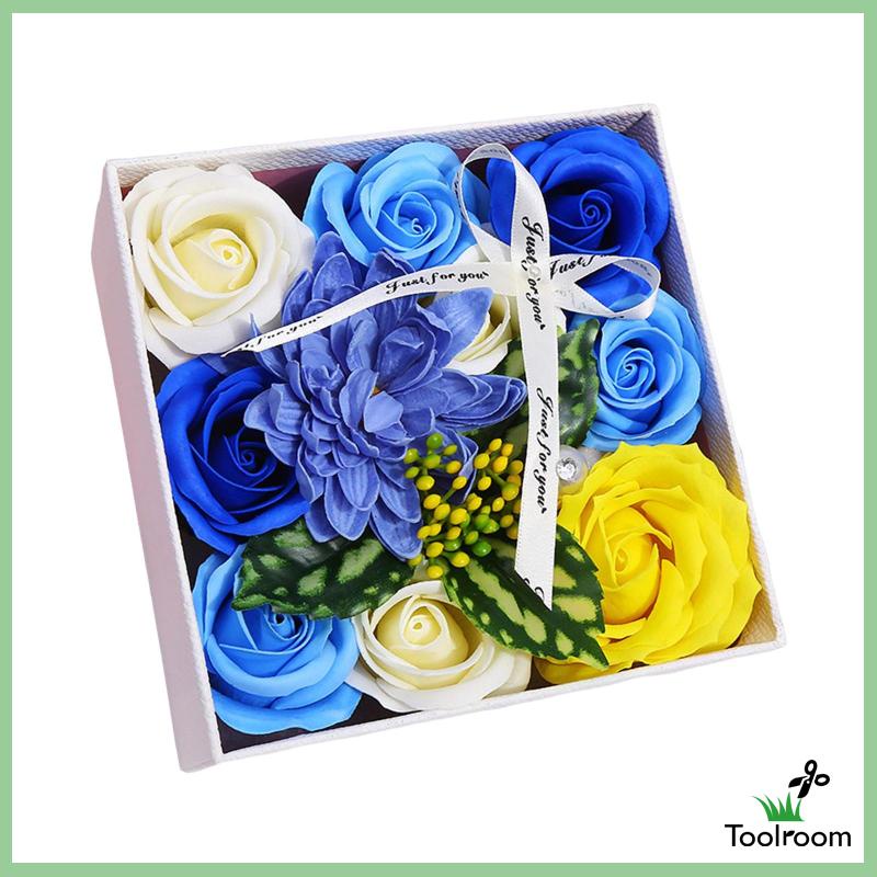 Hộp Quà Xà Phòng Hình Hoa Hồng Có Hương Thơm Dành Cho Tiệc Cưới