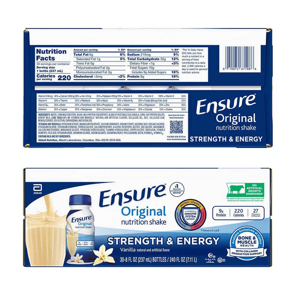 Sữa nước Ensure Mỹ