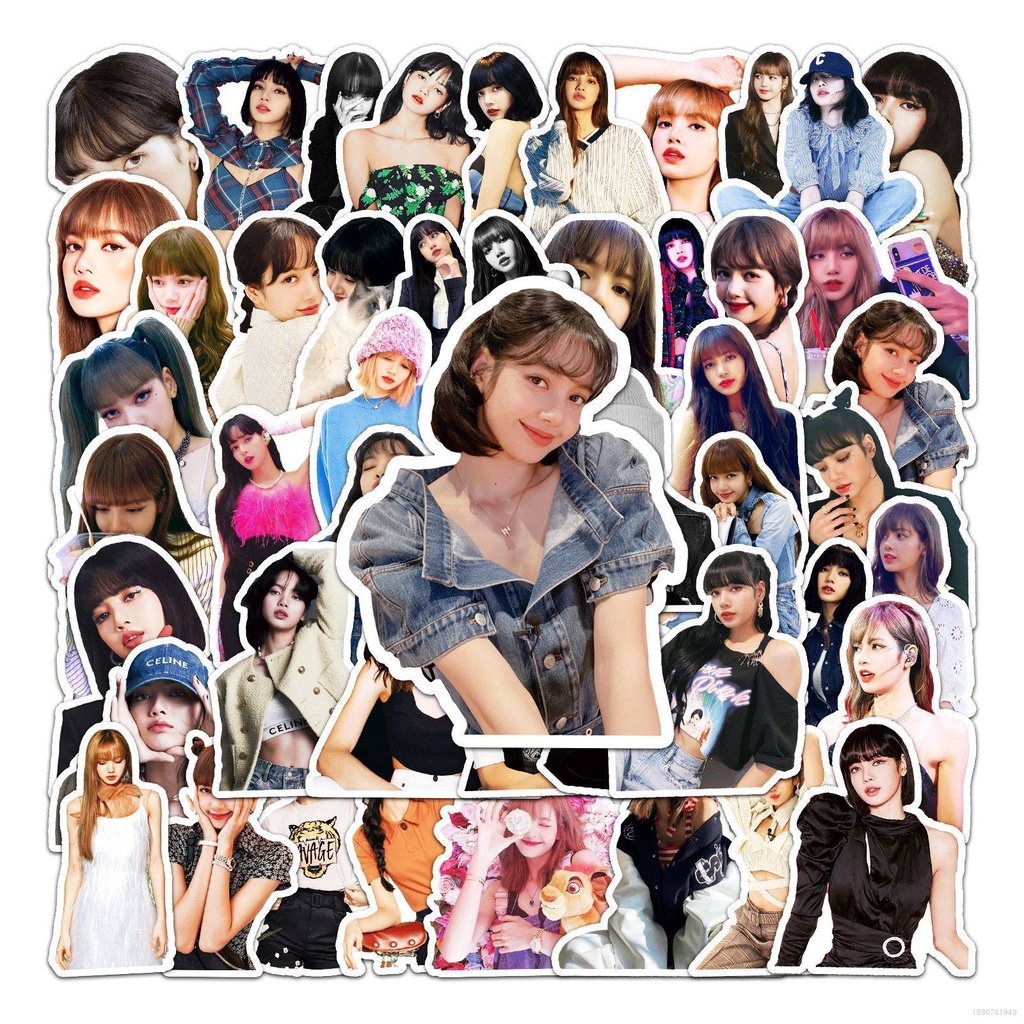 Set 50 Miếng Dán Trang Trí Vali / Điện Thoại Chống Thấm Nước Họa Tiết Graffiti DIY