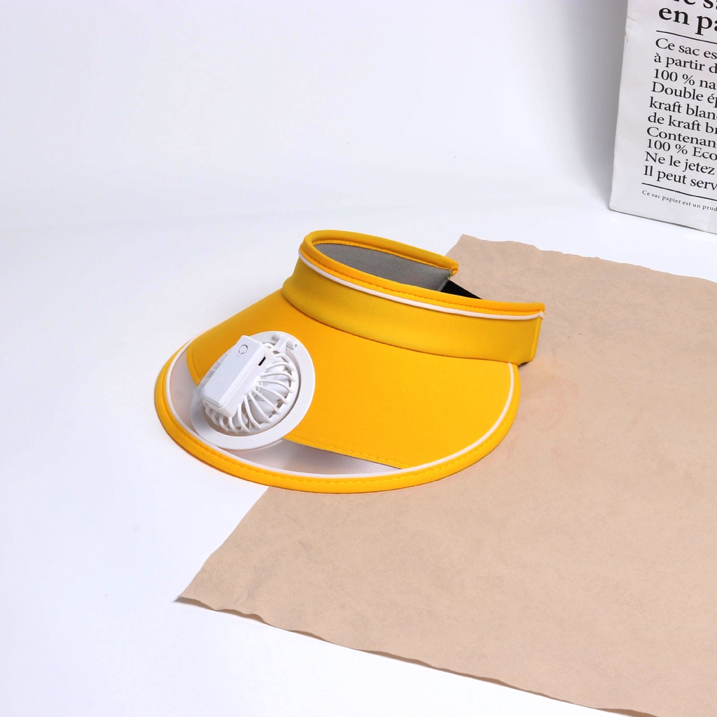 Mũ Lưỡi Trai Hở Chóp Chống Nắng Có Thể Sạc Lại Bằng Cổng USB Thời Trang Mùa Hè Cho Bé