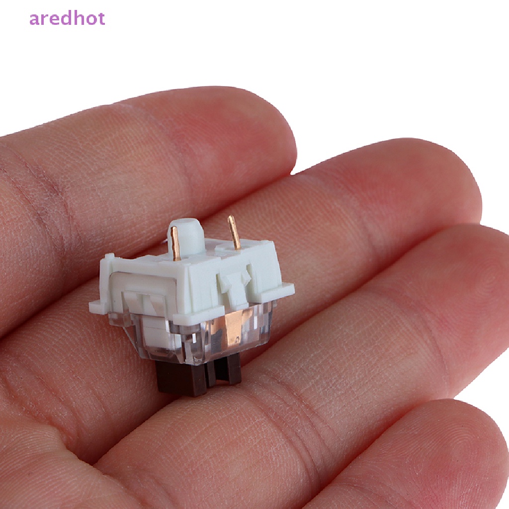 Set 10 Công Tắc Chống Bụi Cho Bàn Phím Cơ Axis CyanTea / Xanh Lá / Đỏ Tuyến Tính Mới