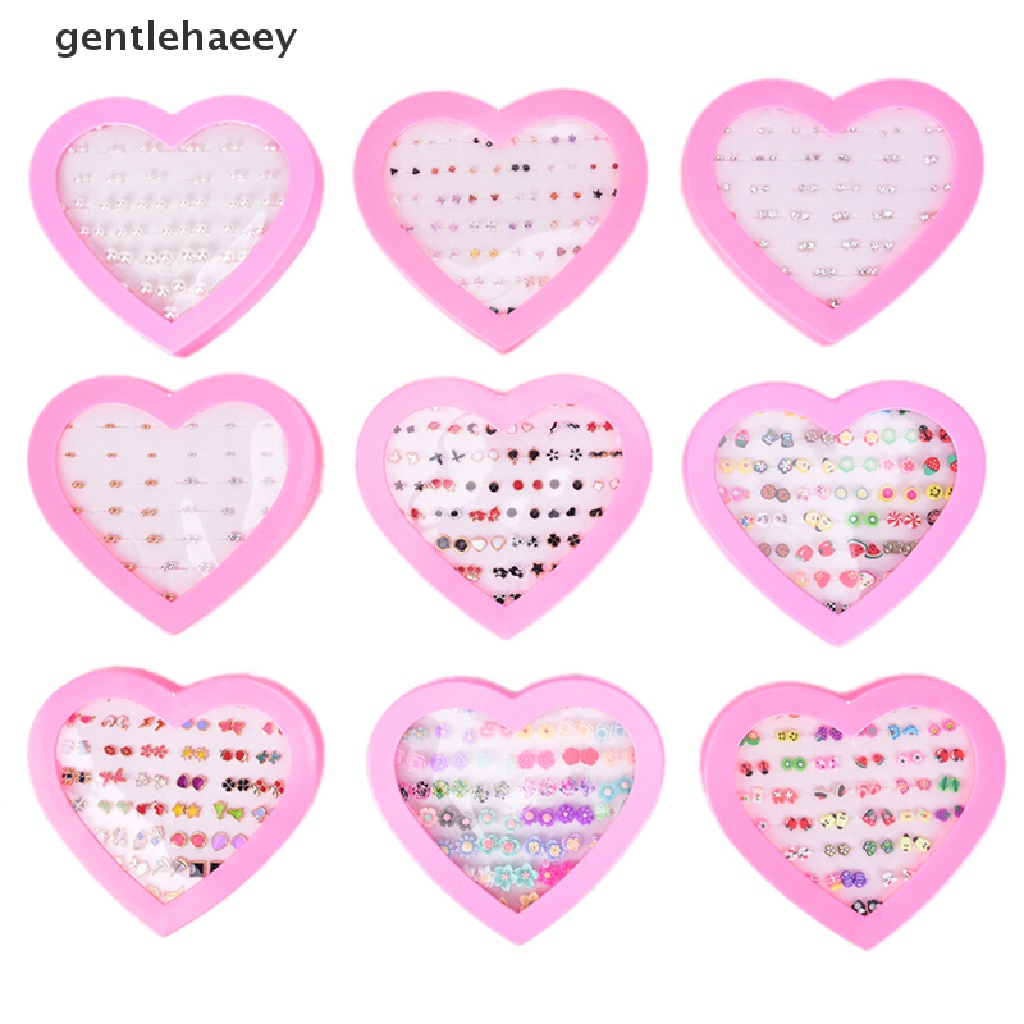 Đôi Khuyên Tai Đất Sét Hình Hoa Quả Thủ Công Phong Cách Hỗn Hợp Dành Cho Trẻ Em EN