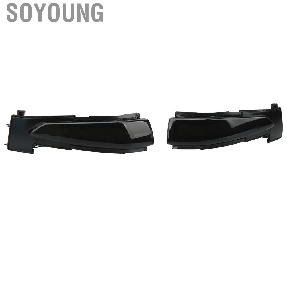 Soyoung 2Pcs Side Mirror Turn Signal Light  Dynamic Marker Replacement for Citroen C4 Picasso 2013‑2017