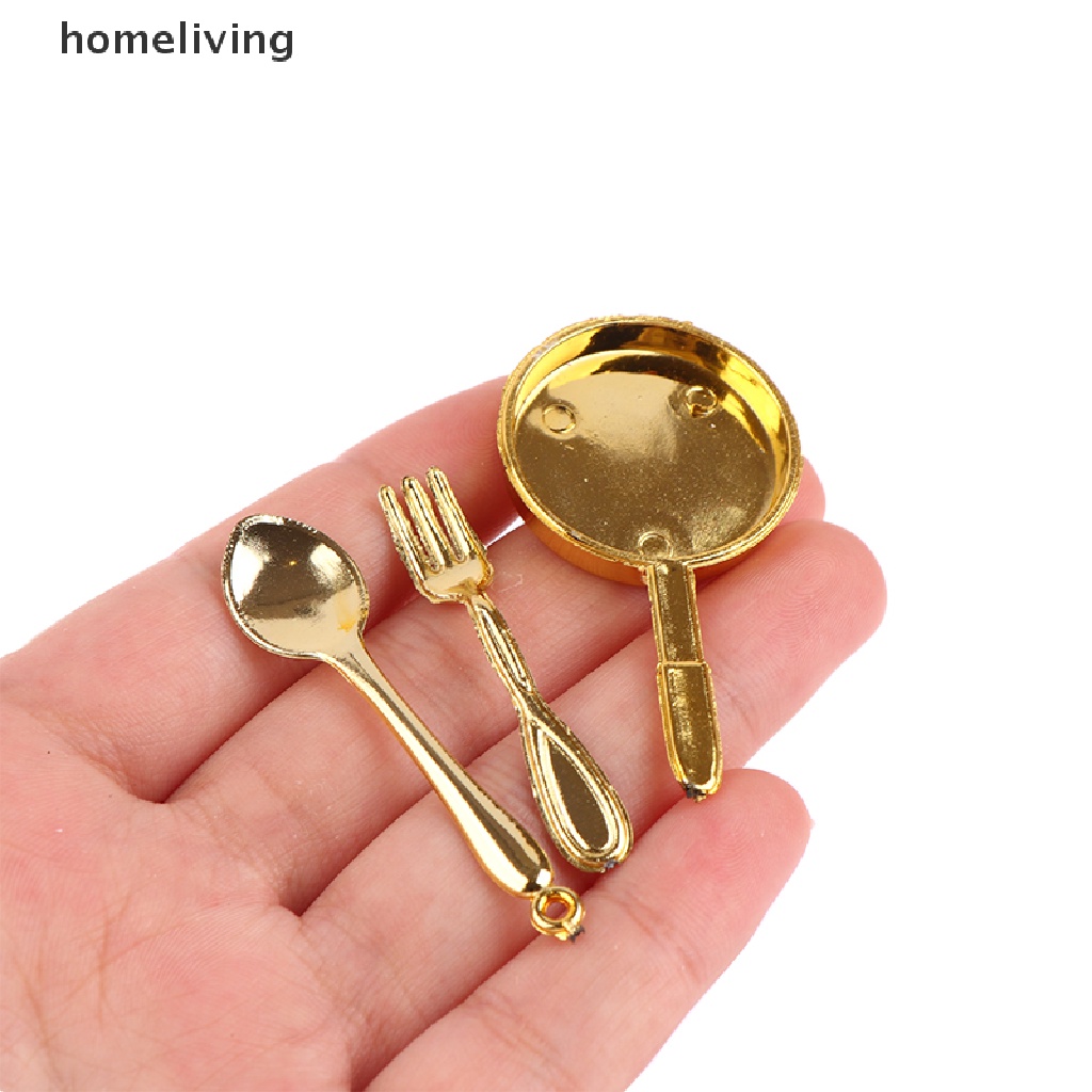 Set 11 Dụng Cụ Ăn Uống Trang Trí Nhà Búp Bê