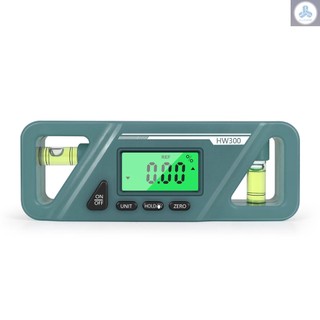 Magnetic Digital Angle Meter Absolute and Relative Measurement Angle and Slope Conversion Inclinometer Versatile Clinometer LCD Display with Backlight