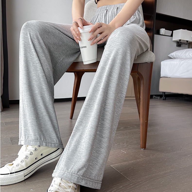 Quần ống rộng SUXI lưng cao chống nắng thời trang mùa hè cho nữ