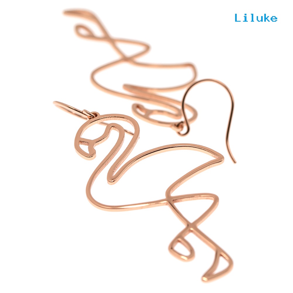 Đôi Khuyên Tai HìNh Chim HồNg HạC ThờI Trang Cho Nữ