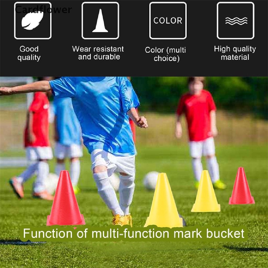 < Cardflower > Xô 18CM 6Inch Có Thanh Lăn Hình Nón Phụ Kiện Thể Thao Hàng Đang Bán Chạy