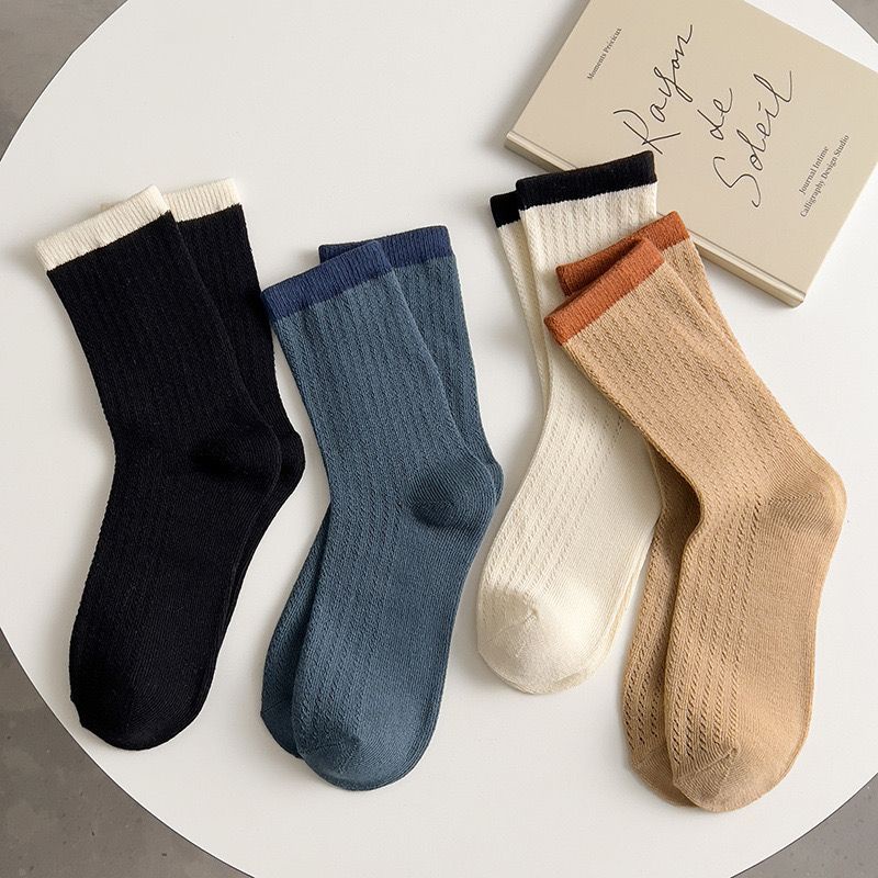 Tất Lưới Cổ Cao Thoáng Khí Thời Trang Mùa Hè Cho Nữ