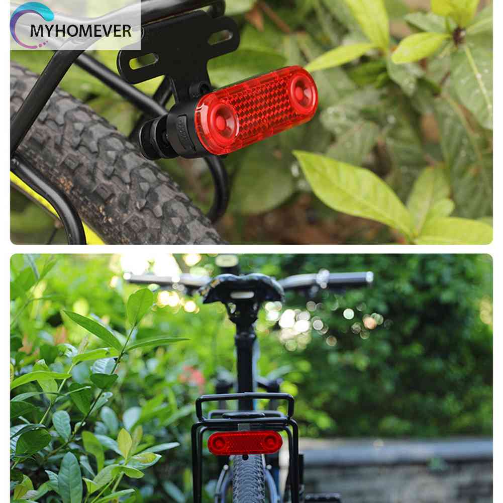 Đèn LED Phản Quang Gắn Yên Sau Xe Đạp Sạc USB