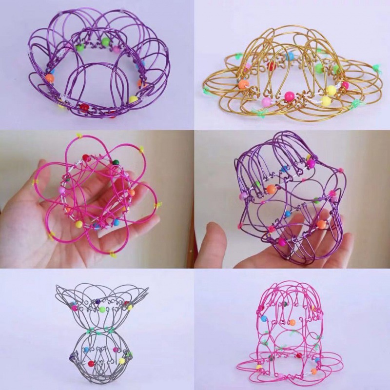 Giỏ Đựng Đồ Chơi Bằng Thép Mềm 36 Ngăn Tiện Lợi Cho Trẻ Em