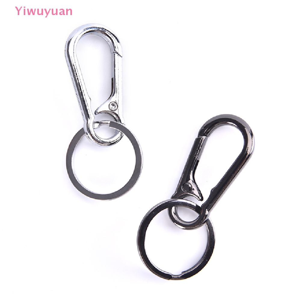 2 Móc Khóa Thắt Lưng Bằng Thép Không Gỉ Mới