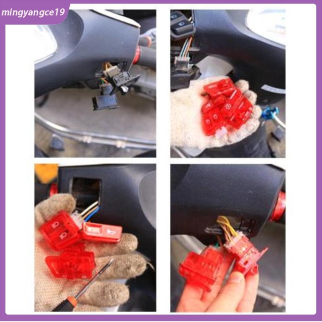 Bộ Nút Công Tắc Đèn Pha / Xi Nhan / Còi Chuyên Dụng Cho Xe Mô Tô