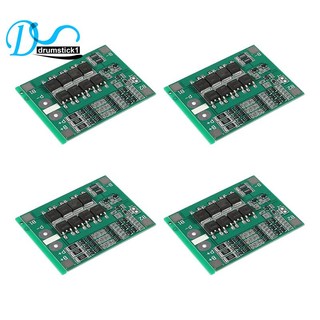 Bộ 4 bảng mạch bảo vệ pin lithium 3s 11.1v 12v 25a 18650 li-ion