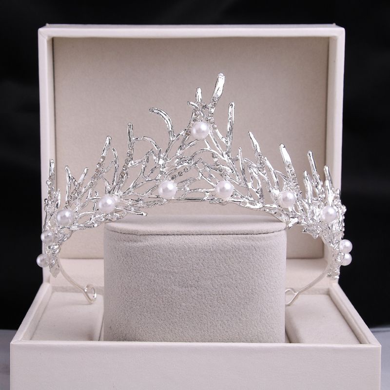 Vương Miện Cài Tóc Cô Dâu Phong Cách Nhật Hàn Thời Trang Mới 2021 18th